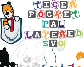 Pocket Pal - Diseño vectorial de tigre