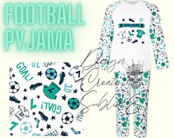 Paquete de diseño de pijamas de fútbol