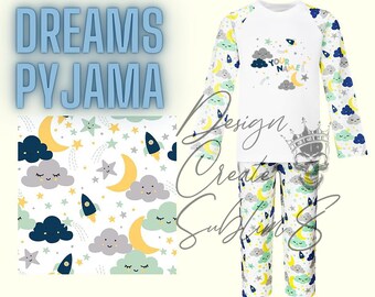 Paquete de diseño Dreams Pyjama