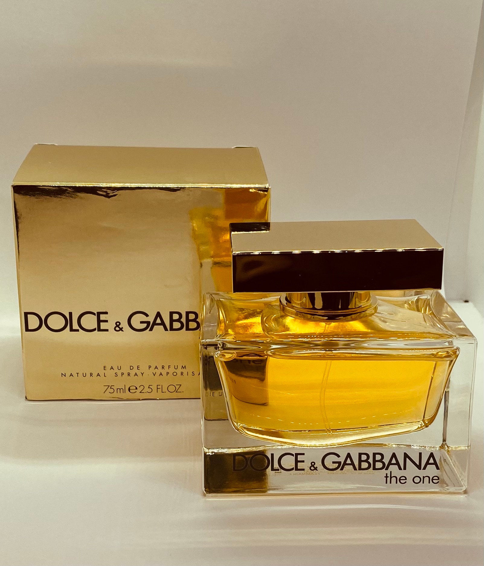 Dolce & Gabbana The One Parfum Pour Femme 75 ml / 2,5 fl.oz EDP Spray -  Etsy France