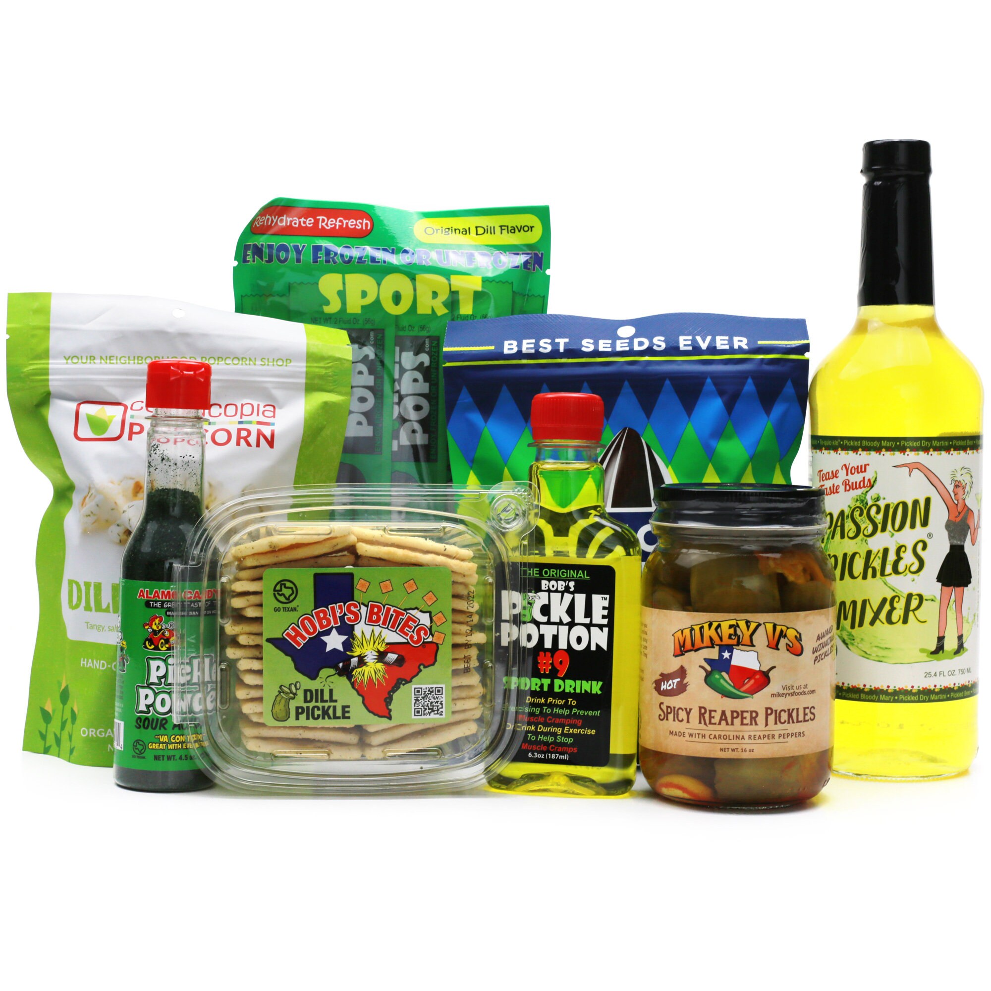 Texas Pickle Gift Basket Etsy