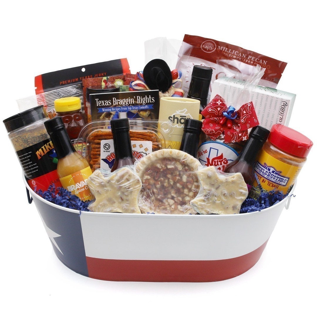 The Grand Tour of Texas Gift Basket Etsy