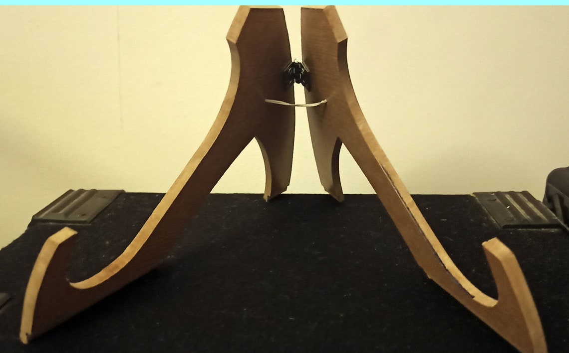 Folding Guitar Stand Template DIY Etsy