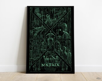Prints Programmers Print Movie Poster Matrix Wall Decor For Home ...