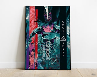 Ghost in the Shell poster wall decor wall poster Hanka poster Ghost in the Shell art print 11x17 wall art 24x36 poster print