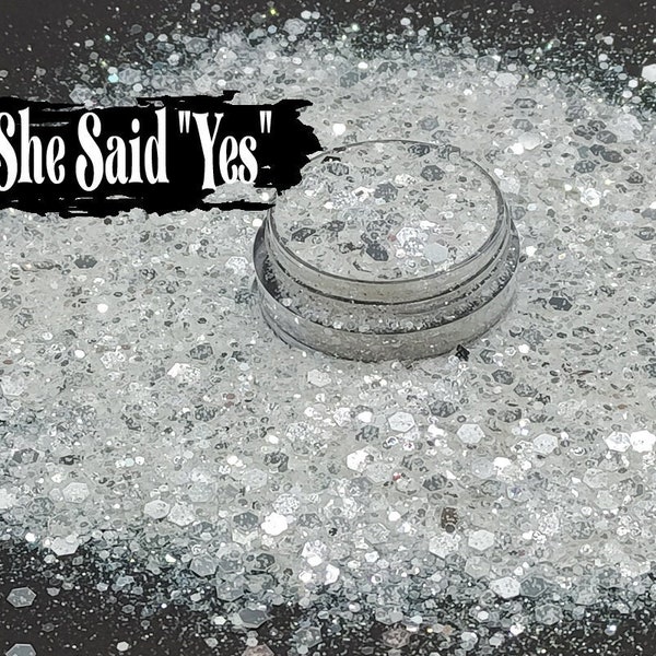 glitter and white 11s