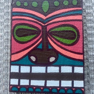Tiki, Tiki Bar Decor, Tiki Mask Art, Tiki Bar Art, Tiki Room Sign, Tiki Decorations, Tiki Faces
