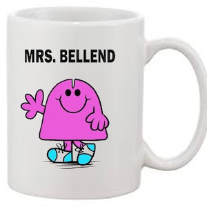Mrs Bellend Novelty Funny Printed Mug