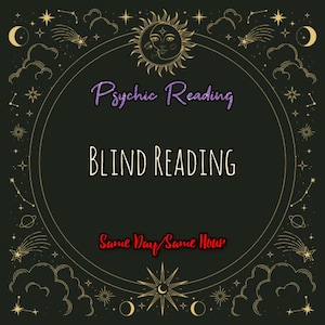 Blind Reading Psychic Reading