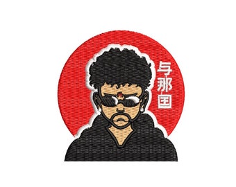 Bad Bunny Yonaguri embroidery design file dst, pes, vp3, jet and emb