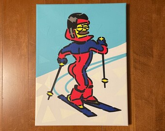 Stupid Sexy Flanders Spray Paint Stencil - 7 Layer Stencil Art - Ned Flanders from The Simpsons