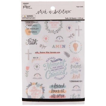 30 Sheets Bible Verse Stickers for Journaling Christian Scrapbook Stickers  Inspirational Scripture Faith Seal Crafts Decals(Stylish Style)