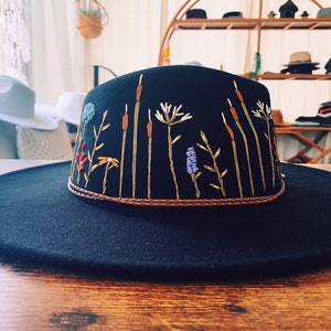 Western Heathered Wide Brim Rancher Hat