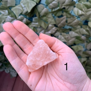 You Pick! Himalayan Salt Chuck! Raw Rough Natural