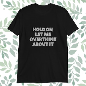 Kurzarm Unisex T-Shirt, lustiges T-Shirt, Scherz-Shirt, lustige Geschenke, introvertiertes Geschenk