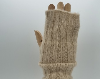 Calentadores de muñeca hechos de 100% cachemira/elegantes/muy cálidos y suaves/transpirables/fabricados con materias primas renovables/agradables para la piel.