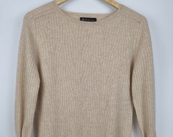 Jersey de cachemir confeccionado con lana 100% cachemir // alta calidad // suave, cálido, elegante // hecho de lana sin teñir // sostenible // elegante //
