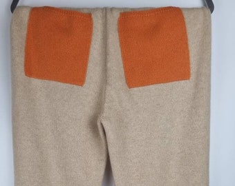 Pants made of 100% cashmere/extremely soft/fine quality/warm/natural