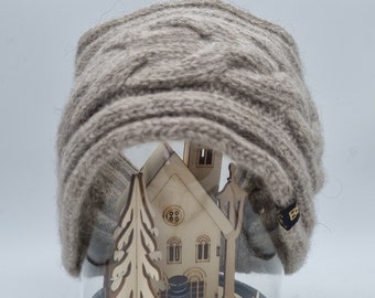 Ear warmers made from 100% yak wool / stylish / heat-retaining / breathable / made from renewable resources / skin-friendly