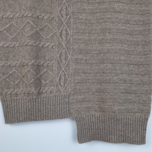 Kaschmirkleid//Kaschmirpullover aus 100% Kaschmirwolle//Kaschmirkleid Freesize// weich warm elegant //aus ungefärbter Wolle//nachhaltig imagem 6