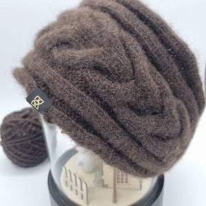 Headband for women // Ear warmers for women made from 100% yak wool image 1
