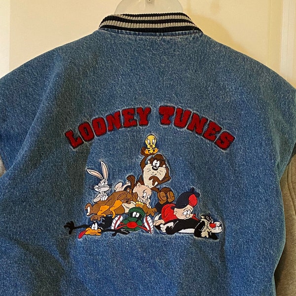 Looney Toons Vintage Jean Jacket - Etsy Canada