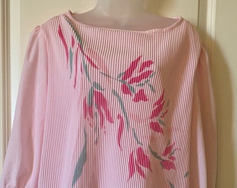 Laurel Ridge Vintage Pretty in Pink lightweight Dress medium.