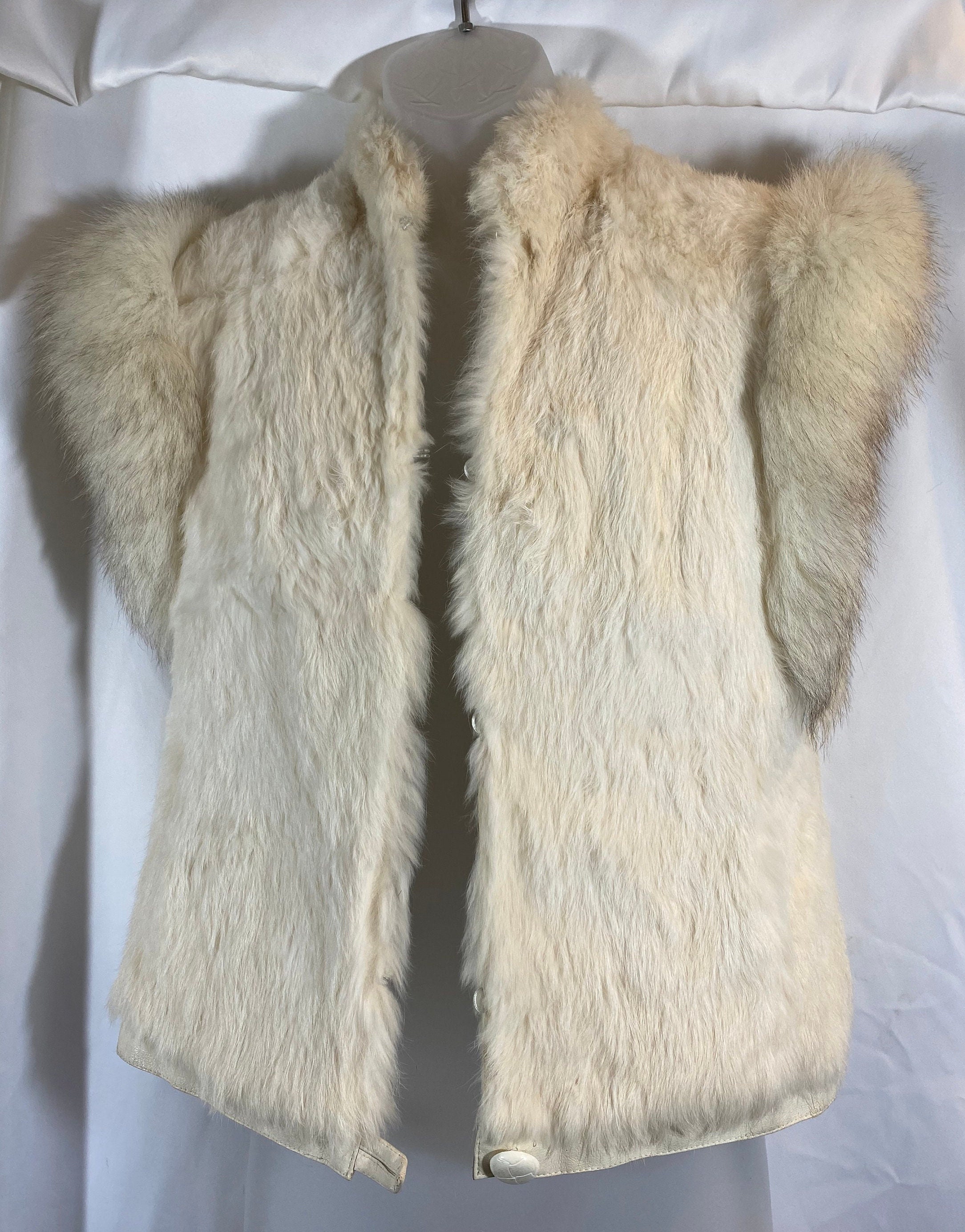 Genuine Rabbit Fur Coat (Made in Hong Kong)