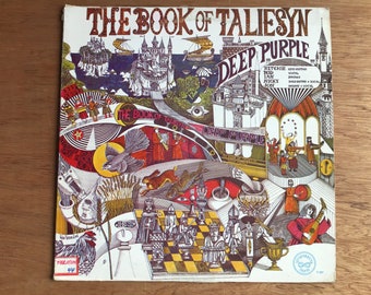 Deep Purple the Book of Taliesyn Vinyl Record LP SHVL 751