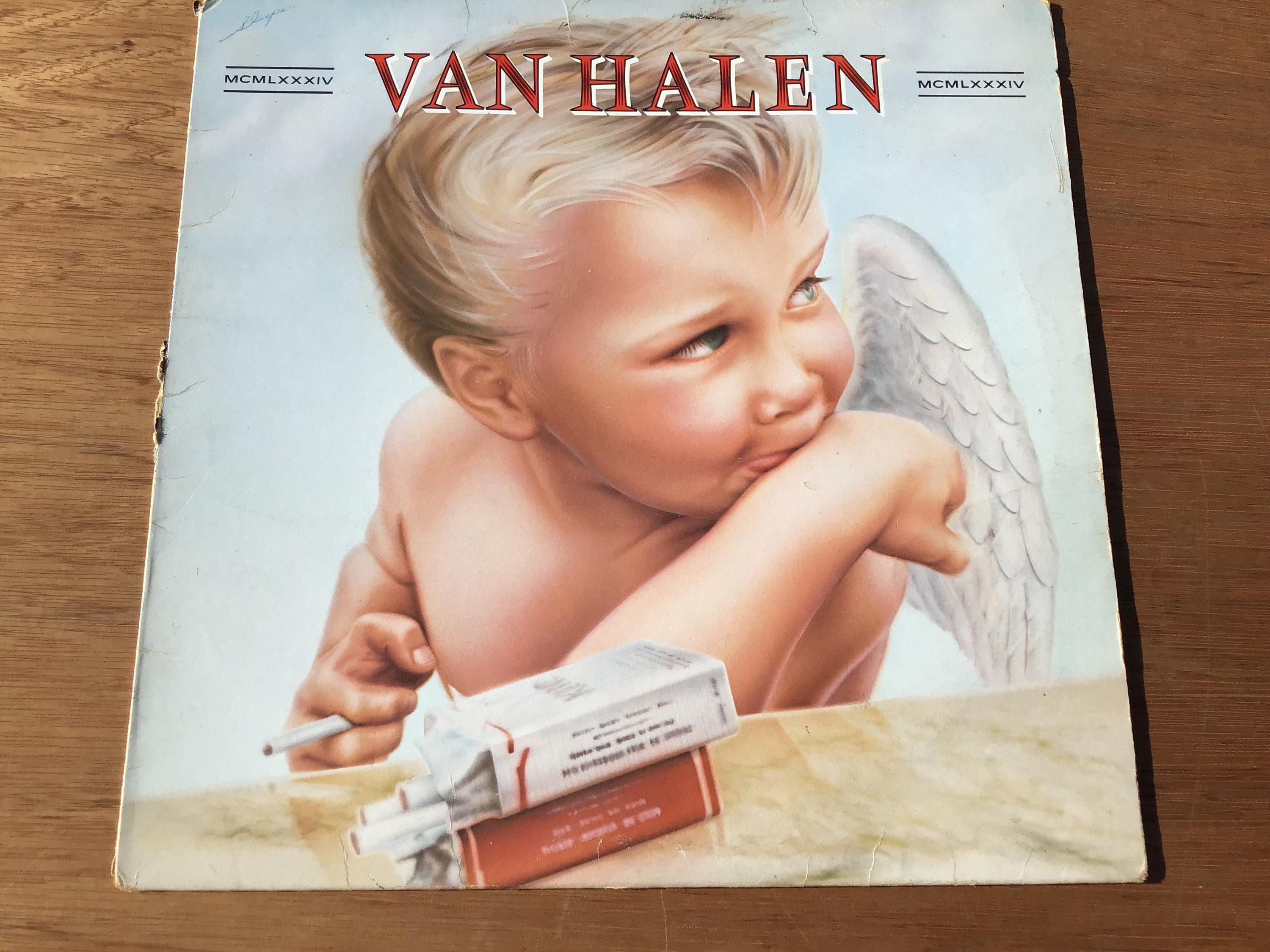Van Halen 1984 レコード オリジナルステッカー付き Van Halen – 1984 – Vinyl (Allied Pressing, LP, Album
