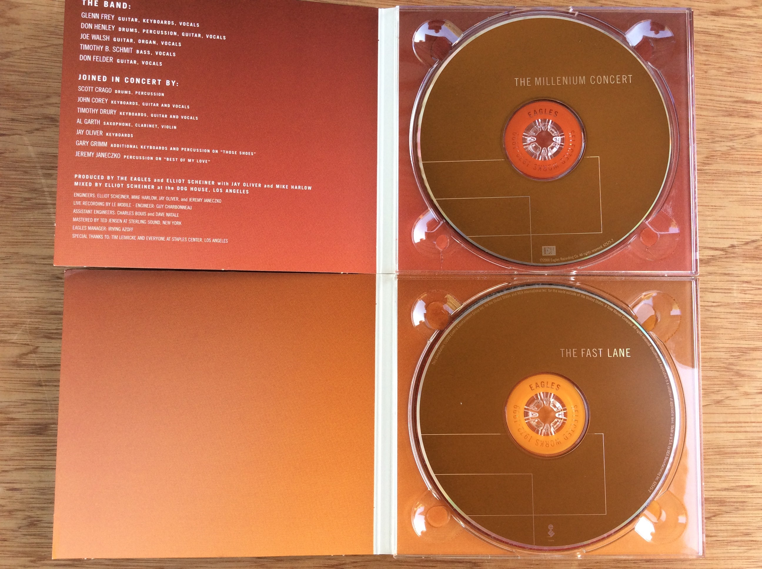 Vintage Eagles 4 CD Box Set With Booklet Selected Works 19721999