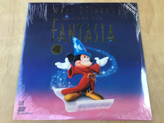 WALT DISNEY'S FANTASIA レーザーディスク Vintage Stereo Laserdisc of Walt Disney's Masterpiece