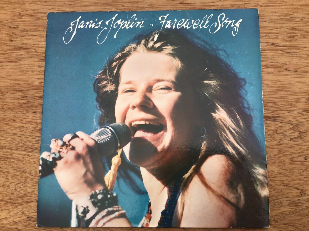 Vintage Janis Joplin farewell Song LP Columbia Etsy
