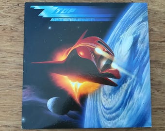 Vintage ZZ Top Afterburner LP Album Record Vinyl LP 12