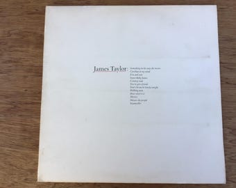 Vintage James Taylor &quot;Greatest Hits&quot; Vinyl LP Album Warner Bros. Records BSK 3113 From 1976 Strong VG+ Vinyl Play Tested