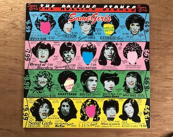 The Rolling Stones - Some Girls - Etsy