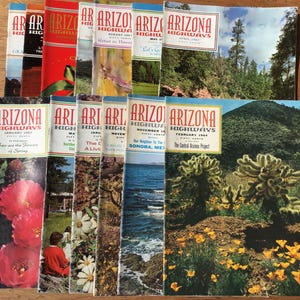 Vintage Arizona Highway Magazine - Etsy