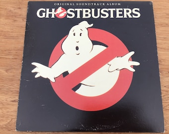 Vintage "Ghostbusters Original Soundtrack Album" LP Arista Records AL8-8246 From 1984 Strong VG+ Vinyl Play Tested