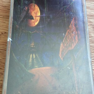 May include: A cassette tape featuring a dark, atmospheric image of a swamp with a full moon and a sign reading "Voodoo Highway". The band name "RADIANTS" is printed in red at the top of the cassette tape.