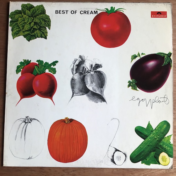 Vintage Cream "Best Of Cream" Vinyl LP Polydor Records 583 060 From 1969 VG+ Vinyl Condition Play Tested