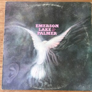 Vintage Emerson, Lake & Palmer LP Bundle/Lot of 2 "Emerson, Lake and Palmer (Self-Titled) " and "Trilogy" VG+ Vinyl Play Tested See Pictures image 2