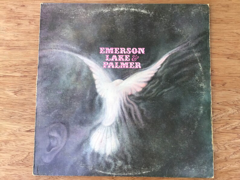 Vintage Emerson, Lake & Palmer LP Bundle/Lot of 2 "Emerson, Lake and Palmer (Self-Titled) " and "Trilogy" VG+ Vinyl Play Tested See Pictures image 2
