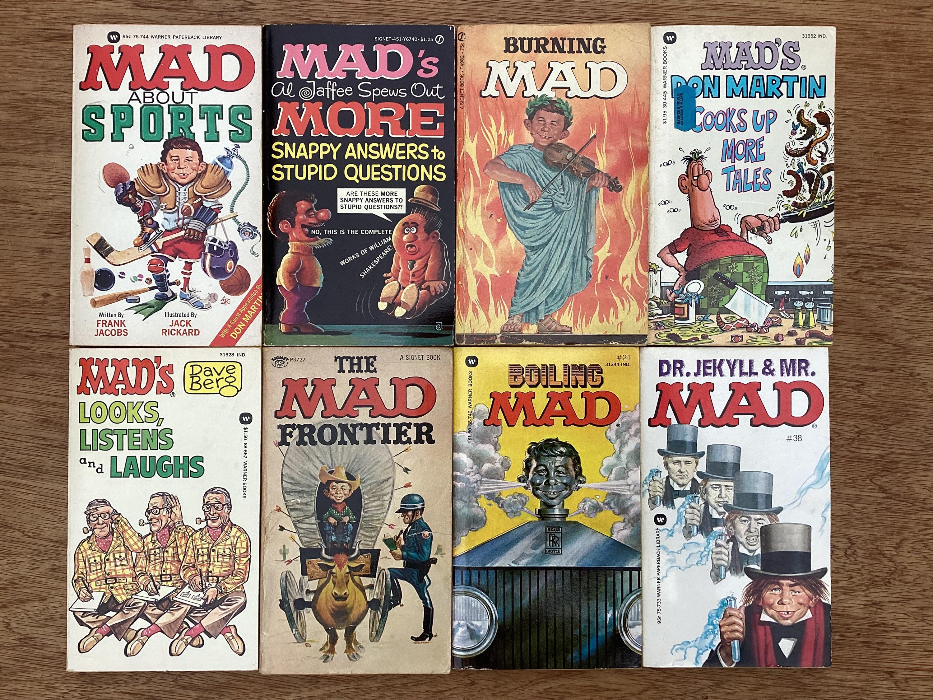 Mad Magazine Paperback Books - Etsy