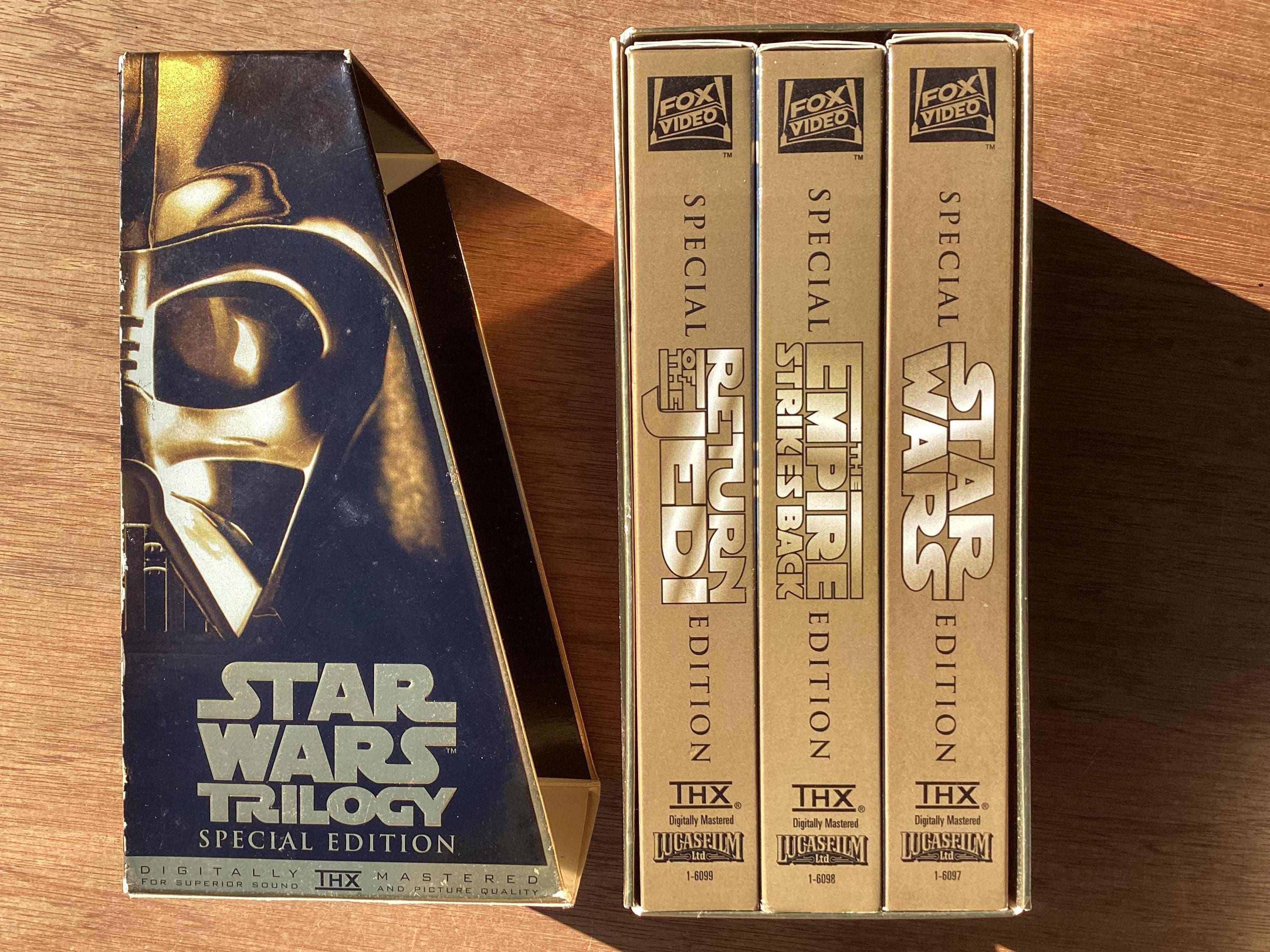 Starwars Vhs Set - Etsy