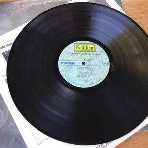 Vintage Emerson, Lake & Palmer LP Bundle/Lot of 2 "Emerson, Lake and Palmer (Self-Titled) " and "Trilogy" VG+ Vinyl Play Tested See Pictures image 4