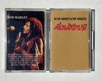 Vintage Bob Marley & The Wailers Lot/Bundle Of 2 Cassette Tapes Very Good Condition See Pictures