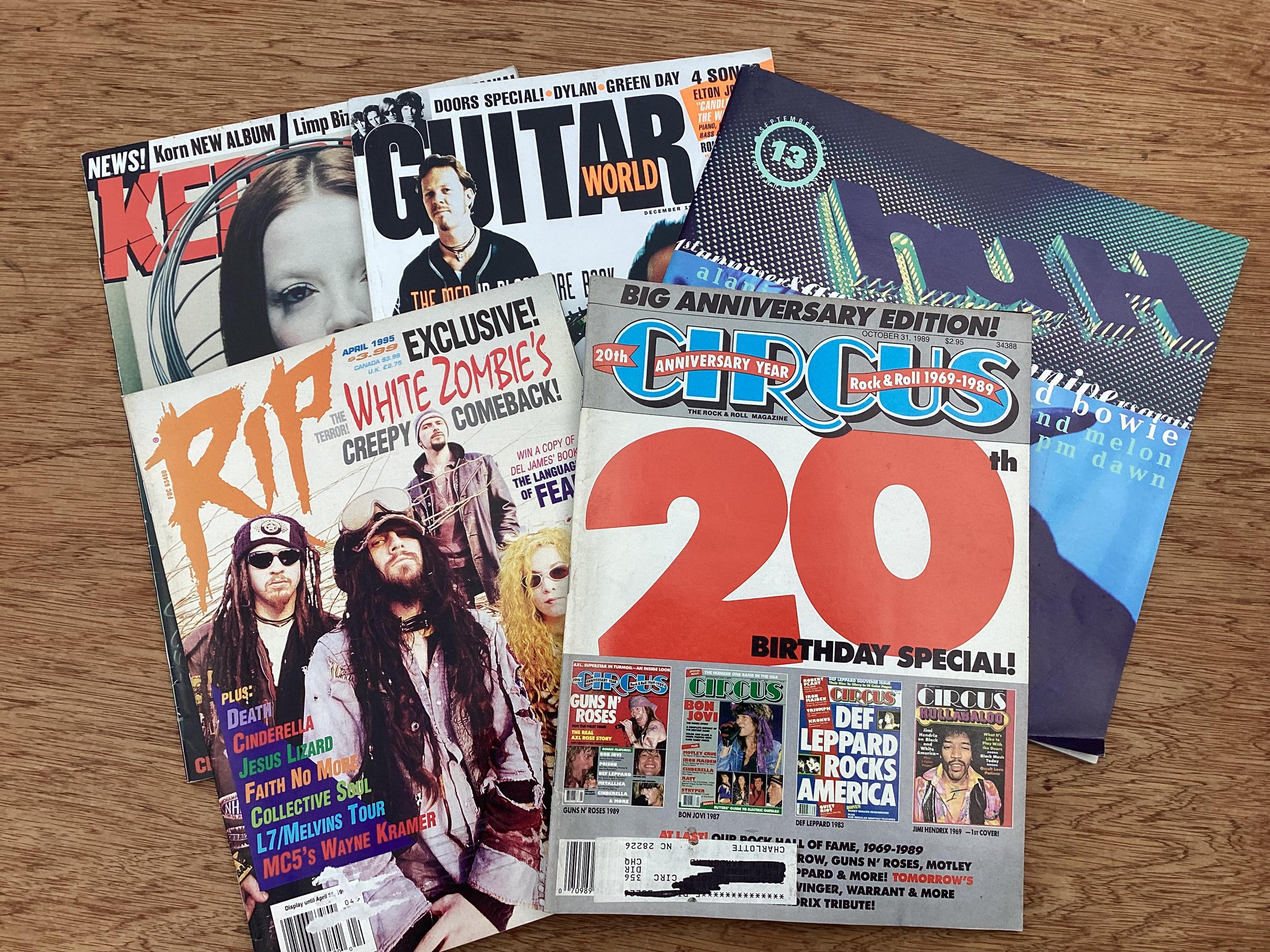 Kerrang Magazine - Etsy