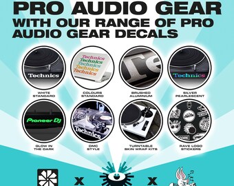 Stickers Pioneer autocollant Sono et Audio