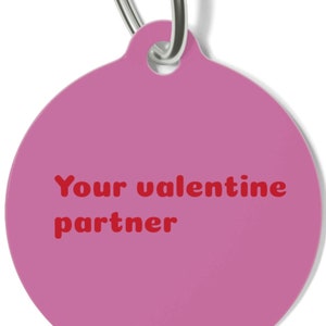 Pet Tag Valentines Day