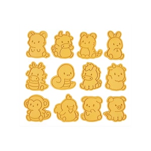 Kit De Moule à Biscuit En Plastique, Découpoir Rond Carré, Rouleau à